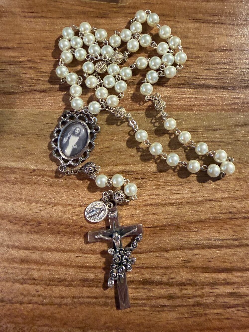 Blessing Christ Rosary - made in Italy